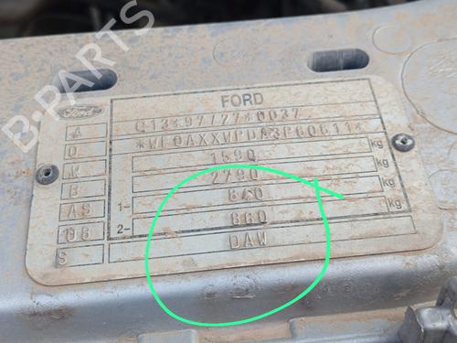 Sæde højre fortil FORD FOCUS I Saloon (DFW) 1.6 16V | BP17064427C16 