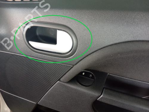 Used Front right interior door handle FORD FIESTA V (JH_, JD_) 1.4 16V (80 hp) 25493665
