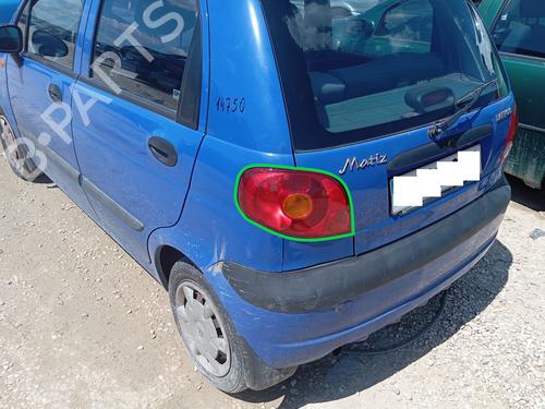 Used Left taillight DAEWOO MATIZ (M100, M150) 0.8 (52 hp) 26140616