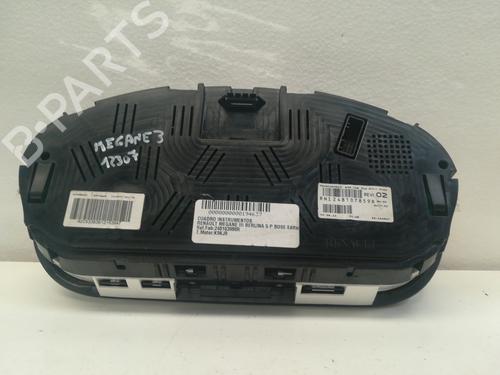 Instrument cluster RENAULT MEGANE III Hatchback (BZ0/1_, B3_) 1.5 dCi (BZ09, BZ0D, BZ1W, BZ29, BZ14) | BP9355442C47 