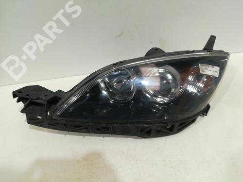 Used Left headlight Left headlight MAZDA 3 (BK) 2.0 MZR-CD (BK14) (143 hp) 9356616 9356616
