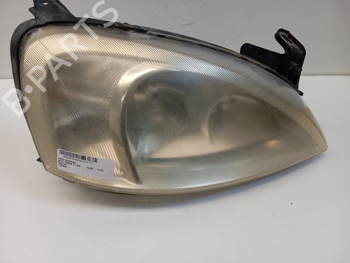 Used Right headlight OPEL CORSA C (X01) [2000-2009]  25136261