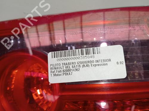 Left tailgate light RENAULT VEL SATIS (BJ0_) 3.0 dCi (BJ0J, BJ0N) | BP16680689C79 