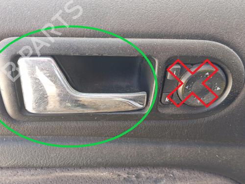 Venstre fortil invendig håndtag VW PASSAT B5 (3B2) 1.9 TDI (110 hp) 16231484