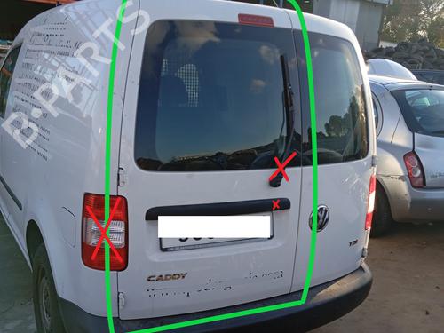 Venstre bagagerum dør Venstre bagagerum dør VW CADDY III MPV (2KB, 2KJ, 2CB, 2CJ) 1.6 TDI (102 hp) 37026716 37026716