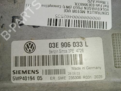 Engine control unit (ECU) VW POLO (9N_, 9A_) 1.2 12V | BP17719863M57 