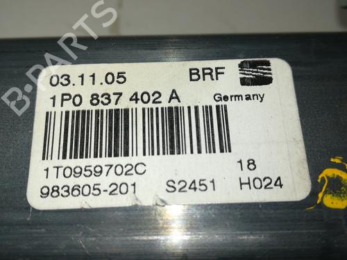 Right front window motor SEAT LEON (1P1) 2.0 TDI 16V | BP13313705E20 