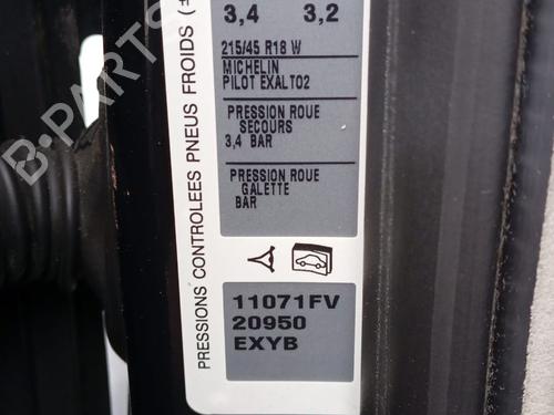 Left rear door CITROËN C4 Picasso I MPV (UD_) 2.0 HDi 138 | BP32364280C4 