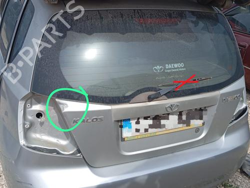 Used Tailgate CHEVROLET AVEO / KALOS Hatchback (T200) 1.4 (83 hp) 23041513