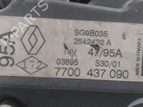 Alternator RENAULT CLIO II (BB_, CB_)  | BP9350819M7 