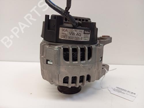 Used Alternator VW POLO (9N_, 9A_) 1.2 12V (64 hp) 20338607