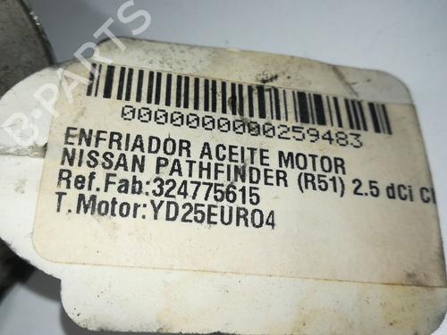 Oil radiator NISSAN PATHFINDER III (R51) 2.5 dCi 4WD | BP14051024M33 