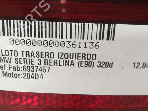 Left taillight BMW 3 (E90) 320 d | BP15545244C34