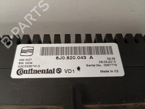 Climate control SEAT IBIZA IV SC (6J1, 6P5)  | BP12285592I5 