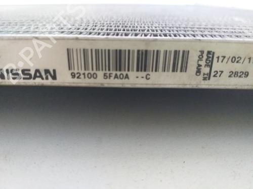 AC radiator NISSAN MICRA V (K14)  | BP25739098M32 