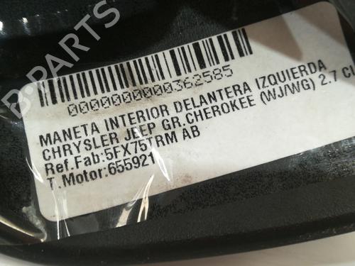 Front left interior door handle JEEP GRAND CHEROKEE II (WJ, WG) 2.7 CRD Laredo | BP13901284I13 