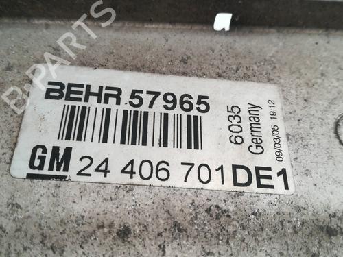 Intercooler OPEL ZAFIRA A MPV (T98) 2.0 DTI 16V (F75) | BP9359808M30 