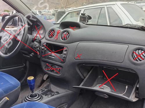 Used Dashboard CITROËN C2 (JM_) 1.1 (60 hp) 28491815