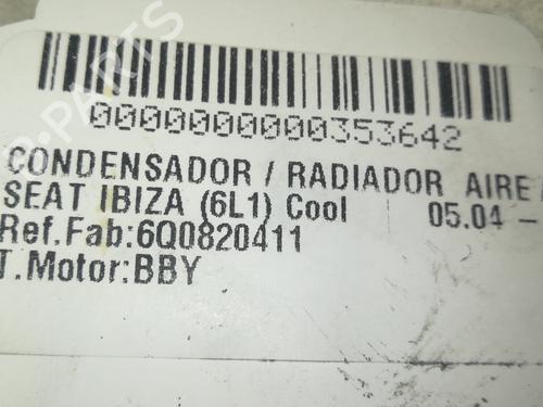 AC radiator SEAT IBIZA III (6L1)  | BP13101938M32 
