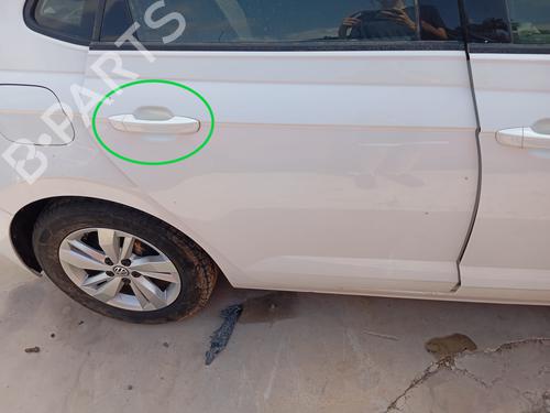 Rear right exterior door handle VW POLO VI (AW1, BZ1, AE1) 1.6 TDI | BP27691943C130 