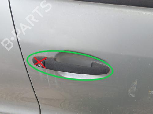 Used Front right exterior door handle MERCEDES-BENZ A-CLASS (W168) A 170 CDI (168.009, 168.109) (95 hp) 24404483