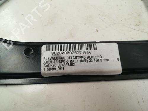 Front right window mechanism AUDI A3 Sportback (8VA, 8VF) 30 TDI | BP9360227C23 