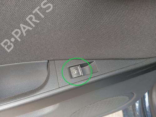 Used Left rear window switch SEAT LEON (1P1) [2005-2013]  28703878