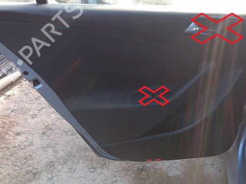 Bageste venstre beklædning VW PASSAT B6 (3C2) 1.9 TDI (105 hp) 16231703