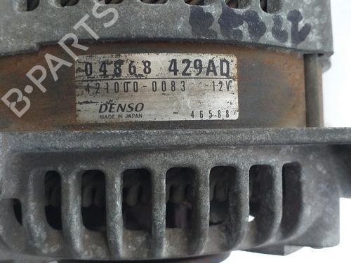 Alternator CHRYSLER VOYAGER IV (RG, RS) 2.8 CRD | BP9357438M7 