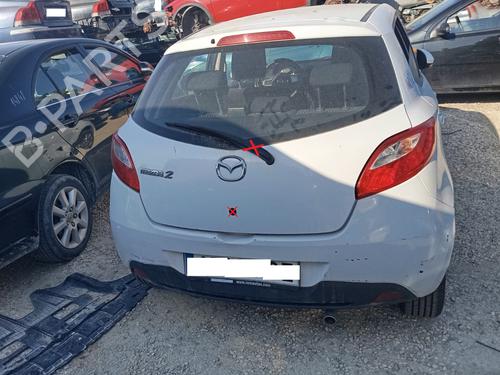 Used Tailgate MAZDA 2 (DE_, DH_) 1.3 (DE3FS) (75 hp) 28812255