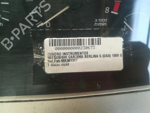 Instrument cluster MITSUBISHI CARISMA (DA_) 1.8 16V GDI (DA2A) | BP9357956C47 