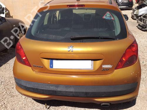Used Tailgate PEUGEOT 207 (WA_, WC_) 1.6 HDi (90 hp) 12282773