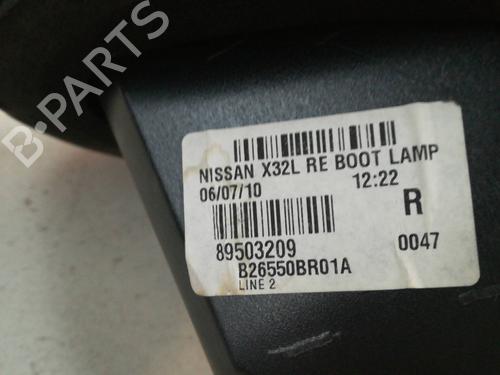 Højre baglygte bagklap NISSAN QASHQAI / QASHQAI +2 I (J10, NJ10, JJ10E)  | BP9361760C80 