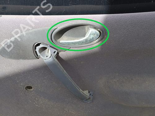 Used Rear right interior door handle MERCEDES-BENZ A-CLASS (W168) A 160 (168.033, 168.133) (102 hp) 24417483