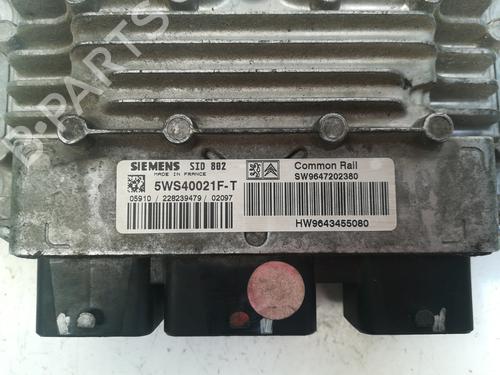 Engine control unit (ECU) CITROËN C3 I (FC_, FN_) 1.4 HDi | BP9360196M57 