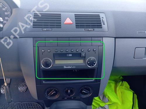 Used Radio SKODA FABIA I (6Y2) [1999-2008]  21496113