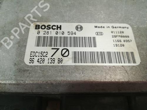 Engine control unit (ECU) PEUGEOT 206 Hatchback (2A/C) 2.0 HDI 90 | BP9359501M57 
