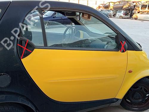 Dør høyre foran SMART CITY-COUPE (450) 0.6 (S1CLA1, 450.341) (55 hp) 16235668