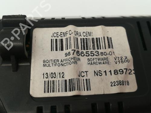Display monitor PEUGEOT 207 SW (WK_) 1.6 HDi | BP13648230C48