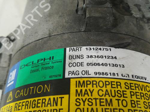AC compressor OPEL ASTRA H (A04) 1.7 CDTI (L48) | BP9360980M34 