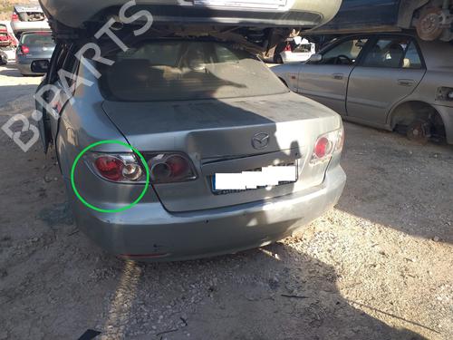 Venstre Baklys MAZDA 6 Saloon (GG) 2.0 DI (GG14) (136 hp) 18830102