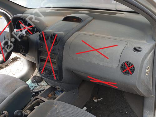 Used Dashboard CHEVROLET AVEO / KALOS Hatchback (T200) 1.4 (83 hp) 12278091