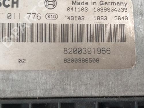 Engine control unit (ECU) RENAULT SCÉNIC II (JM0/1_)  | BP9352658M57 