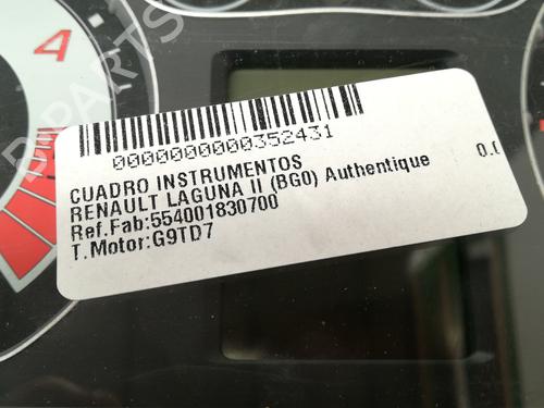 Cockpit RENAULT LAGUNA II (BG0/1_)  | BP13026713C47 