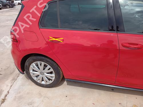 Used Right rear door VW GOLF VII (5G1, BQ1, BE1, BE2) [2012-2021]  25903357