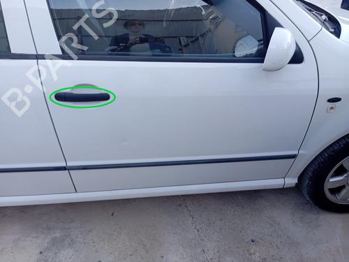 Used Front right exterior door handle SKODA FABIA I (6Y2) [1999-2008]  21496093