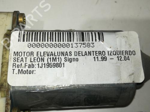 Left front window motor SEAT LEON (1M1) 1.6 16 V | BP9350718E21 