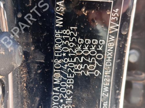 Right tailgate light TOYOTA COROLLA Saloon (_E21_) 1.6 VVTi (ZRE210) | BP32364275C80