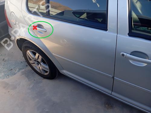 Høyre bak utvendig håndtak VW GOLF IV (1J1) [1997-2008]  23552470