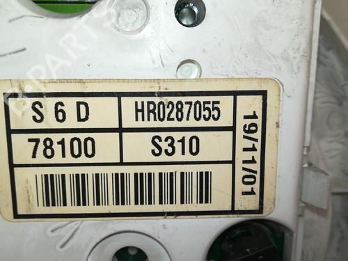 Instrument cluster HONDA CIVIC VII Hatchback (EU, EP, EV) 1.6 i (EP2, EU8, EU6) | BP13240715C47 